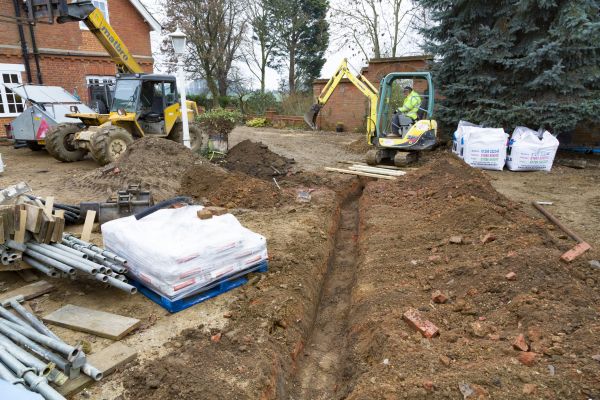 Drainage Ditch Digging in Michigan City