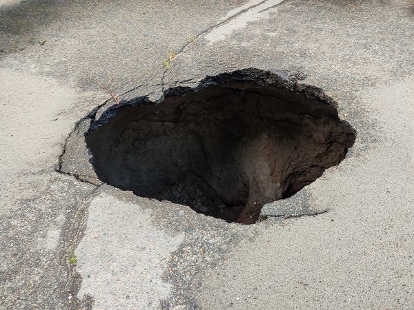Sinkhole Repair in Michigan City