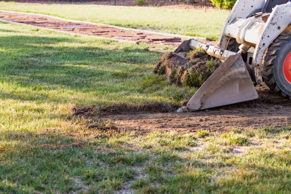 Yard Drainage Grading in Michigan City