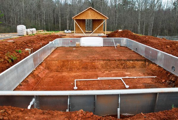 Pool Site Grading in Michigan City