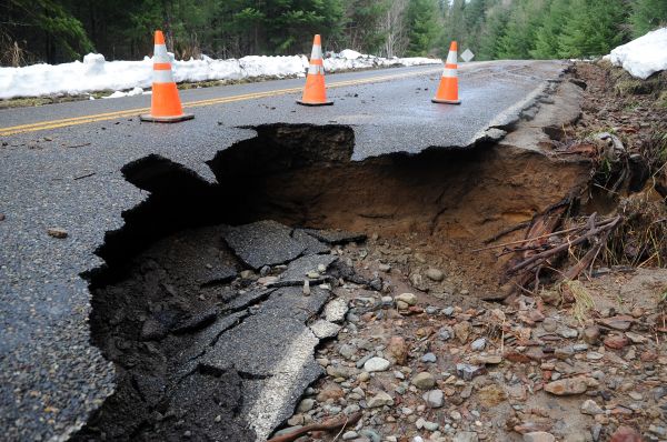 Sinkhole Filling in Michigan City