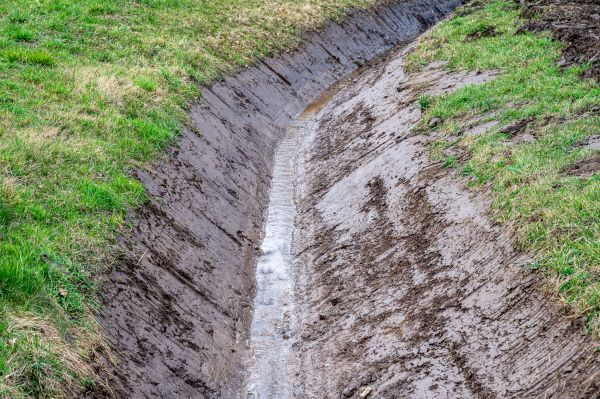 Drainage Ditch Construction in Michigan City