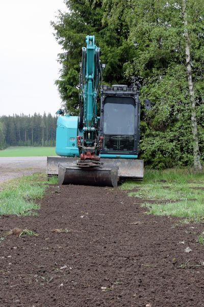 Backhoe Grading in Michigan City