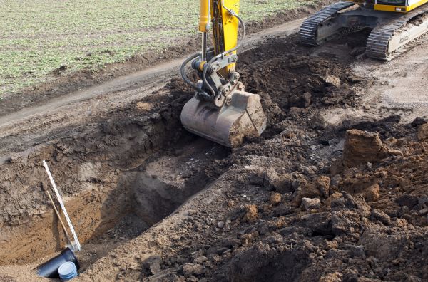 Backhoe Trenching in Michigan City