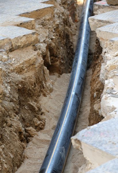 Drainpipe Trenching in Michigan City