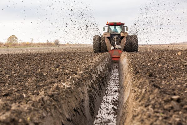 Drainage Digging in Michigan City