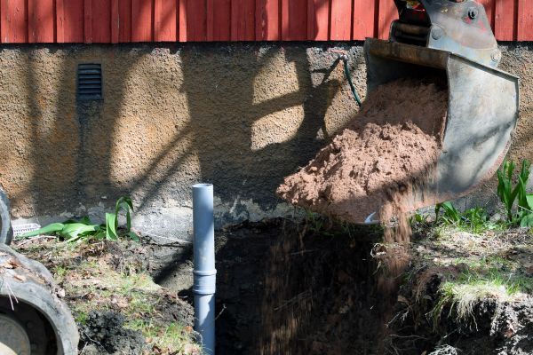 Sewer Line Digging in Michigan City
