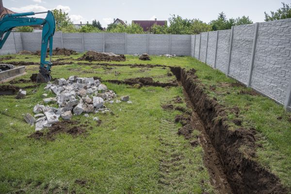 Footer Trenching in Michigan City